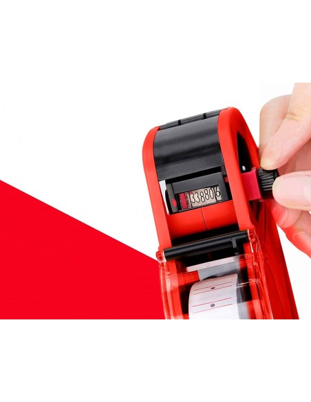 ETIQUETADORA Q-CON. 1 RODILLO 8 DIG.