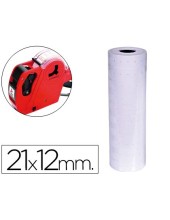 ETIQUETAS ADH. Q-CON. 21X12MM LISA BL.1000UD.