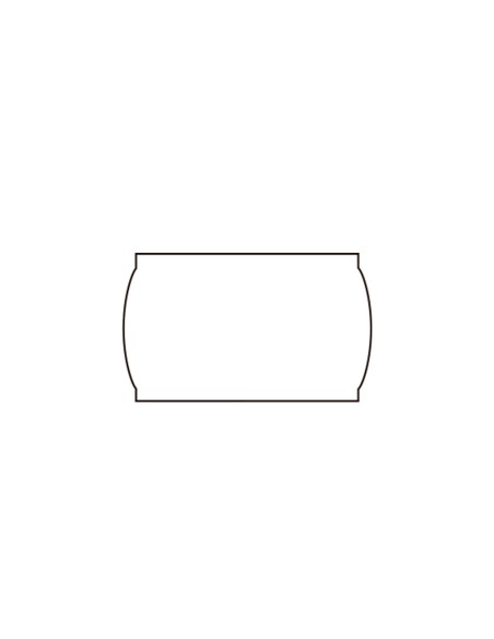 ETIQUETAS ADH. METO 8598104 ONDUL. 26X16MM LISA REMOV.BL. 1200UD.