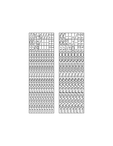 ETIQUETADORA PRECIOS AVERY 2 LINEA 18 DIG. (8+2) PL2/18