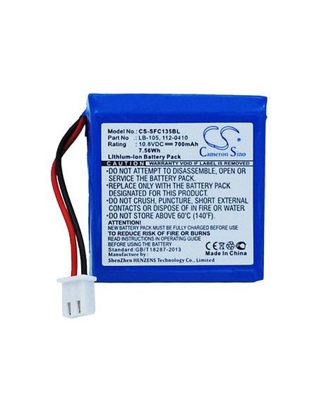 BATERIA LITIO SAFESCAN LB-105 RECARGABLE SAFESCAN 155-S