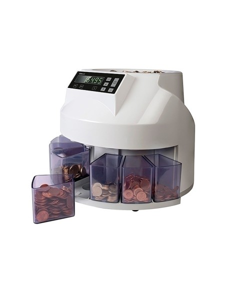 CONTADOR CLASIFICADOR MONEDAS SAFESCAN 1200/500 BILLETES/MONEDAS/MIN