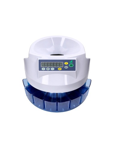 MAQUINA Q-CON.CONTADORA Y CLASIF.A MONEDAS SUMA RESTA Y TOTALIZA