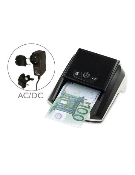 DETECTOR Q-CON.BILLETES FALSO C/CARGADOR ELECTRICO PUERTO USB ACTUALI
