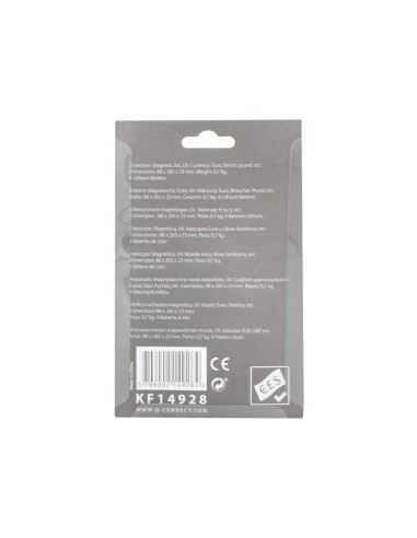 DETECTOR Q-CON.BILLETES FASOS PORTATIL