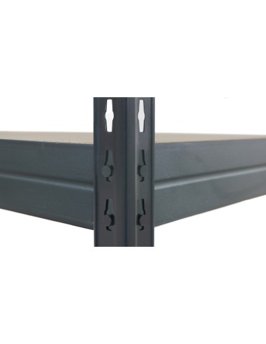 ESTANTERIA MET.AR STOCKER 200X200X70 CM 4 EST.450 KG SIN TORNILLOS