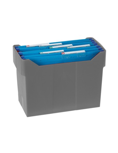 SOPORTE SOBREMESA POLIESTIRENO CARPETAS COLGANTE A4 ARCHIVO 2000 GRIS