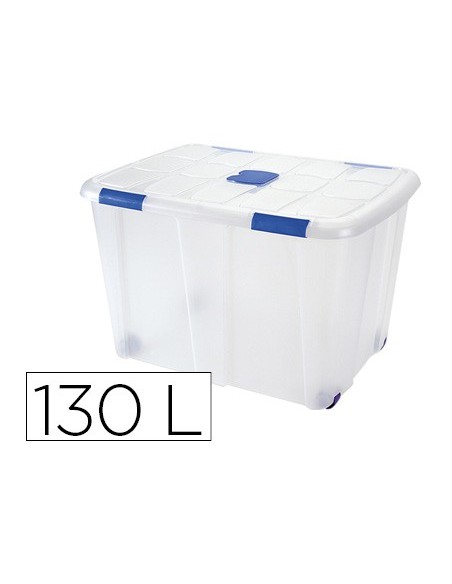 CONTENEDOR PLASTICO PLASTICFORTE 130LT.N 16 TPTE.T.480X740X540 MM