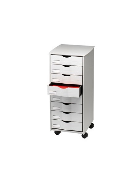 MUEBLE AUXILIAR FAST PARA OFICINA NG.8 CAJ. EN COLOR GRIS 5X825X38