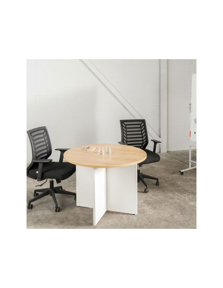 MESA REUNION ROCADA MEETING 3005AB02 GRIS AL.ASPAS GRIS 100CM.DIAM.