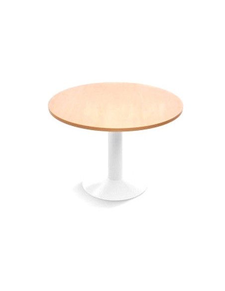 MESA REUNION ROCADA MEETING 3005ATW04 COLUMNA ACERO BL.BL.100CM.DIAM.