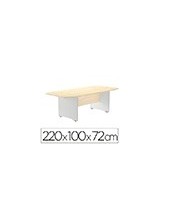 MESA REUNION ROCADA MEETING 3003AB01 GRIS AL.HAYA 220X100X72CM 2