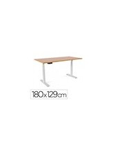 MESA ROCADA REG.ELECTRICA 129 CM ESTRUCTURA ACERO TABLERO 180 CM ROBL 2
