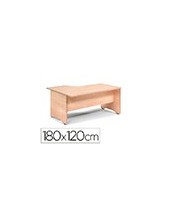 MESA ROCADA WORK 180X120 CM DERECHA ACABADO AA01 HAYA/HAYA 2052AA01 2