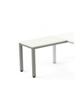 ALA MESA ROCADA SERIE EXECUTIVE 60X100 CM DER/IZQ AD04 ALUMINIO/BL.