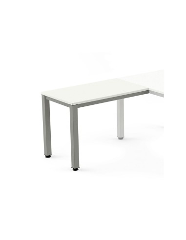 ALA MESA ROCADA SERIE EXECUTIVE 60X100 CM DER/IZQ AD04 ALUMINIO/BL.