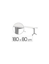 MESA ROCADA 2003FD04 TABLERO ABATIBLE ALUMINIO/BL.180X80 CM 2