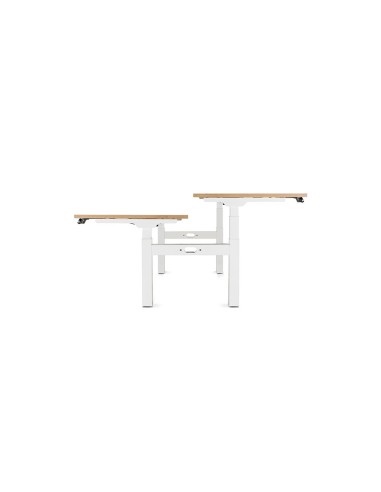 MESA ROCADA DOBLE REG. ALTURA ELECTRICAMENTE 180X163 CM REG.BL./ HAYA