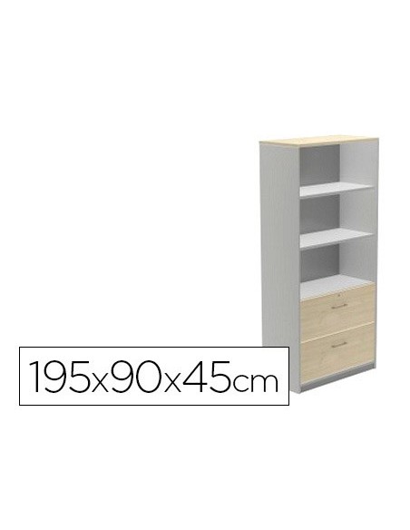 ARMARIO ROCADA TRES EST.2 CAJ.INFERIORES STORE 195X90X45 CM AB04