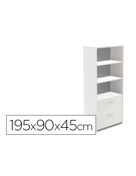 ARMARIO ROCADA TRES EST.2 CAJ.INFERIORES STORE 195X90X45 CM AW04