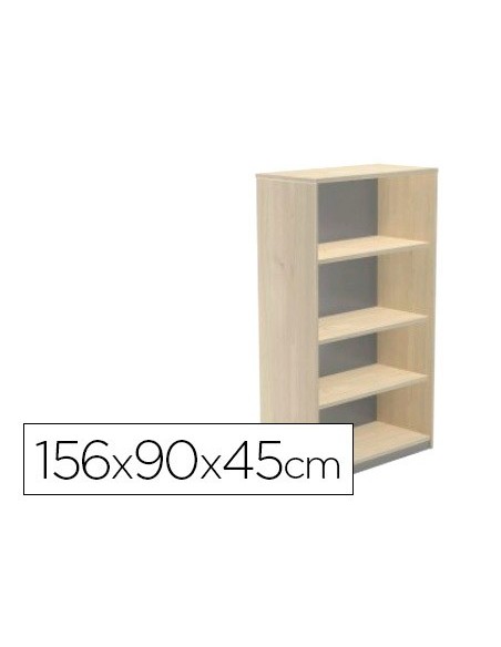 ARMARIO ROCADA 4 EST.SERIE STORE 156X90X45 CM AA01 HAYA/HAYA