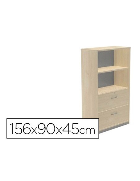 ARMARIO ROCADA 2 EST.2 CAJ.INFERIORES STORE 156X90X45 CM AA01