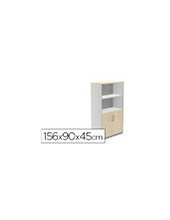 ARMARIO ROCADA 2 EST.2 PUERTAS INFERIORES STORE 156X90X45 CM AB04 2