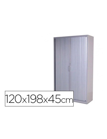 ARMARIO MET.ROCADA 2 PERSIANA 4 BALDA STORE 120X198X45 CM AC00