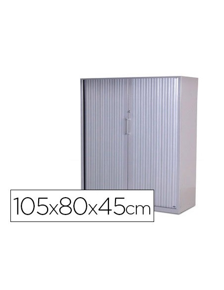 ARMARIO MET.ROCADA 2 PERSIANA 2 BALDA STORE 105X80X45 CM AC00