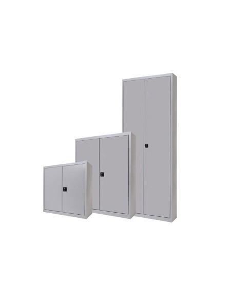 ARMARIO MET.ROCADA 2 PB UNA BALDA 90X70X45 CM AC00 GRIS/GRIS