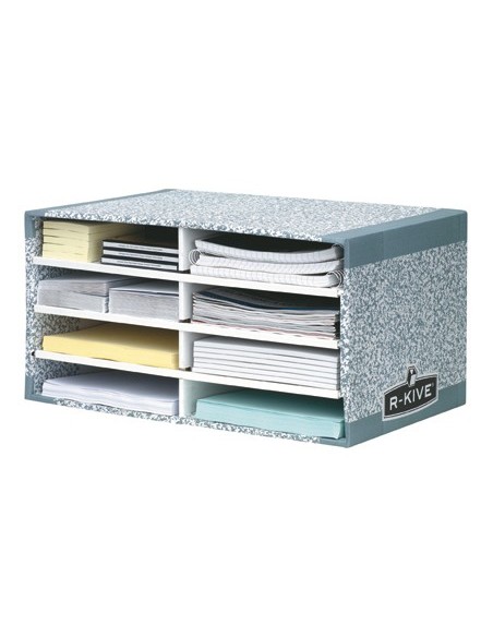 MODULO CLASIF.CARTON FELLOWES C/8 COMPARTIMENTOS 490X310X260MM