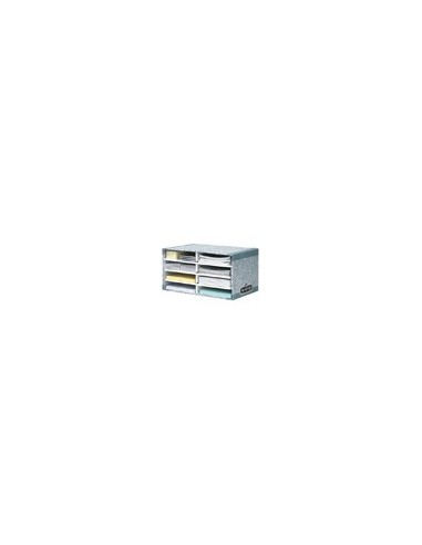 MODULO CLASIF.CARTON FELLOWES C/8 COMPARTIMENTOS 490X310X260MM