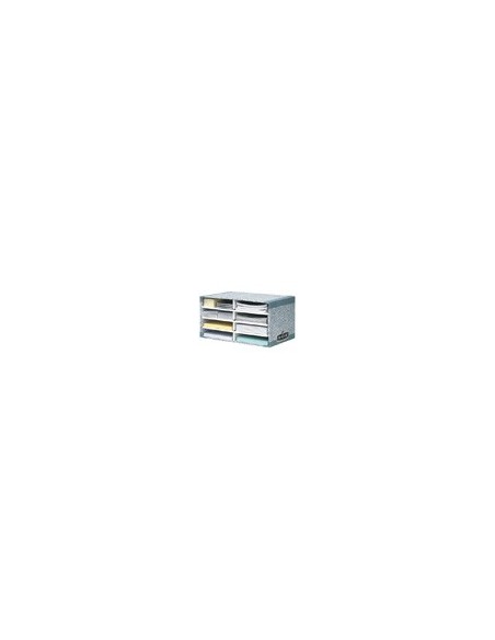 MODULO CLASIF.CARTON FELLOWES C/8 COMPARTIMENTOS 490X310X260MM