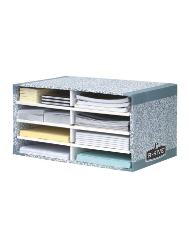 MODULO CLASIF.CARTON FELLOWES C/8 COMPARTIMENTOS 490X310X260MM