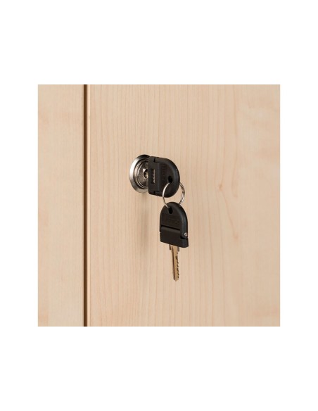 ARMARIO ROCADA C/4 ESTANTES 2 PUERTAS STORE 195X90X45CM AB01 1103AB01