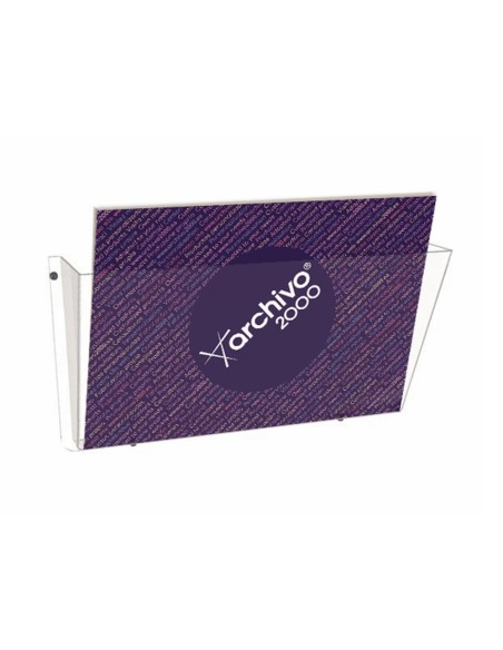 EXPOSITOR MURAL ARCHIVO 2000 DE PARED POLIESTIRENO CON 1 COMPARTIM