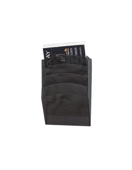 EXPOSITOR MURAL Q-CON.PARED 5 BANDEJAS DIN A4 NG.9,3X31,5X44 CM