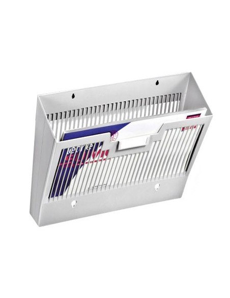 EXPOSITOR MURAL CEP PARED PT. REJILLA 1 COMP.GRIS 360X257X95MM.123