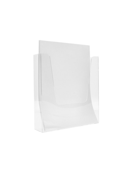 EXPOSITOR MURAL Q-CON.METACRILATO A4 TPTE.225X50X244MM