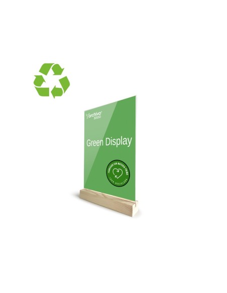 EXPOSITOR ARCHIVO2000 FORMA T METACRI 100% RECIC BASE A4 40X210X330MM