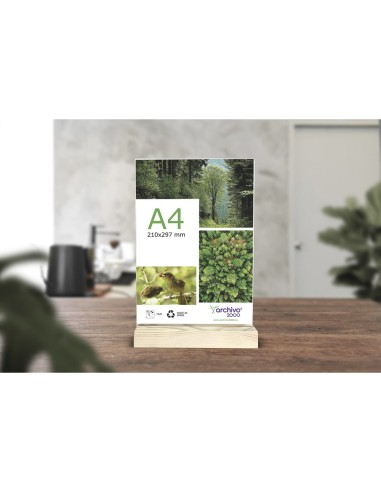 EXPOSITOR ARCHIVO2000 FORMA T METACRI 100% RECIC BASE A5 40X150X240MM
