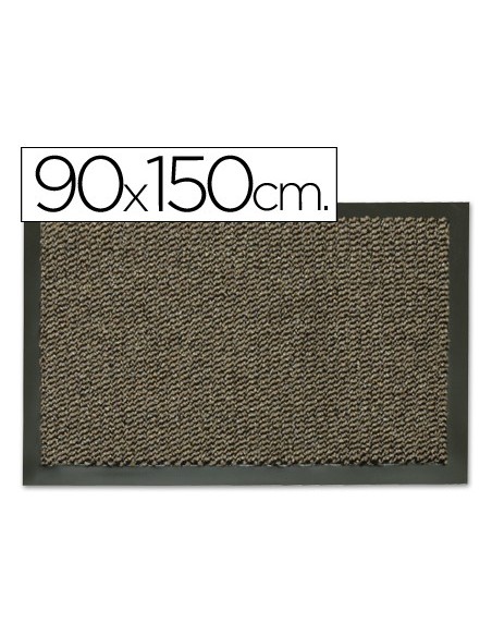 ALFOMBRA FAST ANTIPOLVO GRIS BASIC 90X150 CM