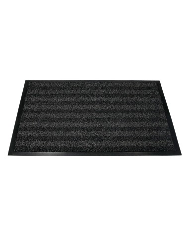 ALFOMBRA SUELO Q-CON INTERIOR ANTIDESLIZ PP.FIELTRO GRIS 90X60CM
