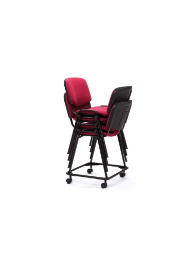 SILLA CONFIDENTE ESTRUCTURA METALICA NG.TAPIZADA