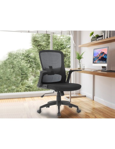 SILLA GIRATORIA Q-CON.BASE METAL REGULABLE LTURA 910+75X610X550MM NG.