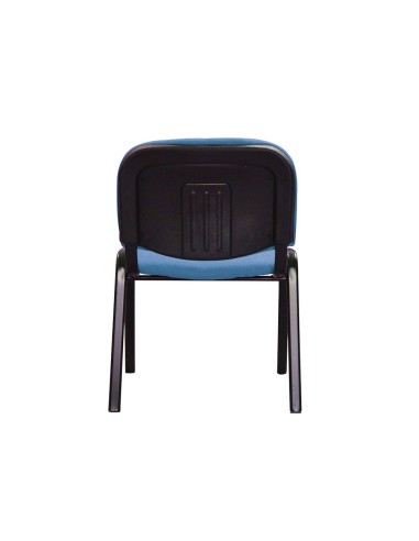 SILLA APILABLE Q-CON.BRAZOS CORTOS TAPIZADA SIN RIEDAS 81 CM ALTO 47