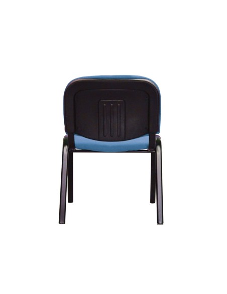 SILLA APILABLE Q-CON.BRAZOS CORTOS TAPIZADA SIN RIEDAS 81 CM ALTO 47