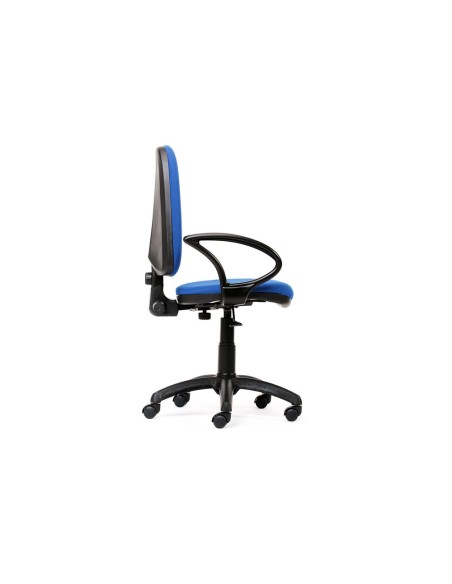 SILLA ROCADA BRAZOS AZ.DIAMETRO BASE 610 MM RESPALDO 490 MM X 420 MM