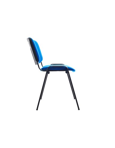 SILLA ROCADA CONFIDENTE RD-965 AZUL TAPIZADA