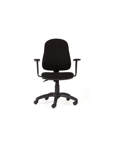SILLA ROCADA GIRATORIA RD-911 C/ BRAZOS REGULABLES NG.